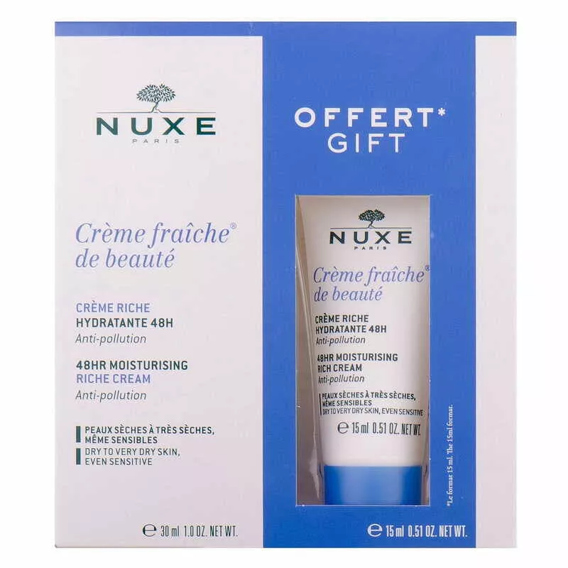 *NUXE набір Creme Fraiche крем насичений 30мл+15мл VN047402