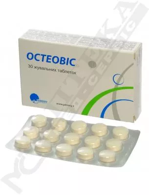 *Остеовис табл. жеват. 1,5 г № 30