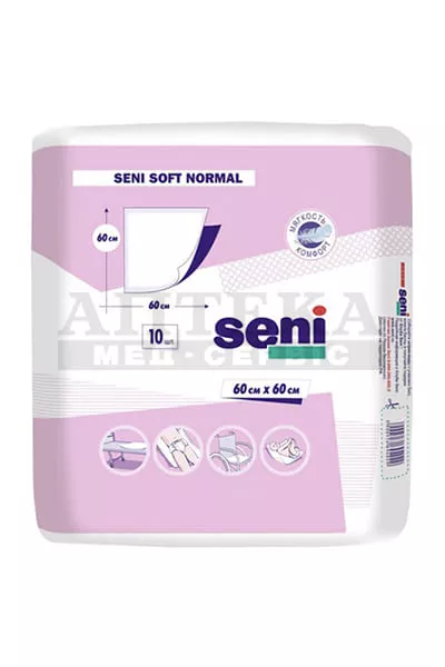 Пеленки SENI Soft Normal впитывающие 60*60см №5