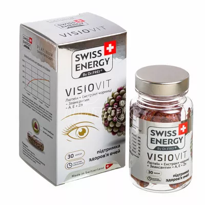 *Витамины Swiss Energy Визиовит капс. №30