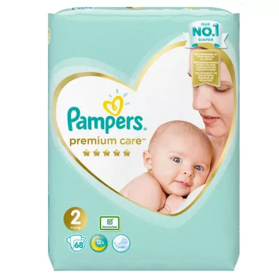 *Подгузник Pampers Premium Care Mini 4-8 кг №68