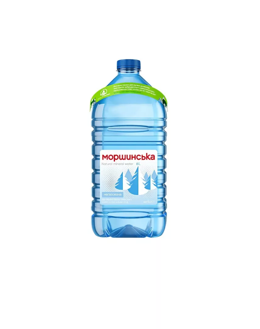 *Вода Моршинская минеральная негазирванная  6 л