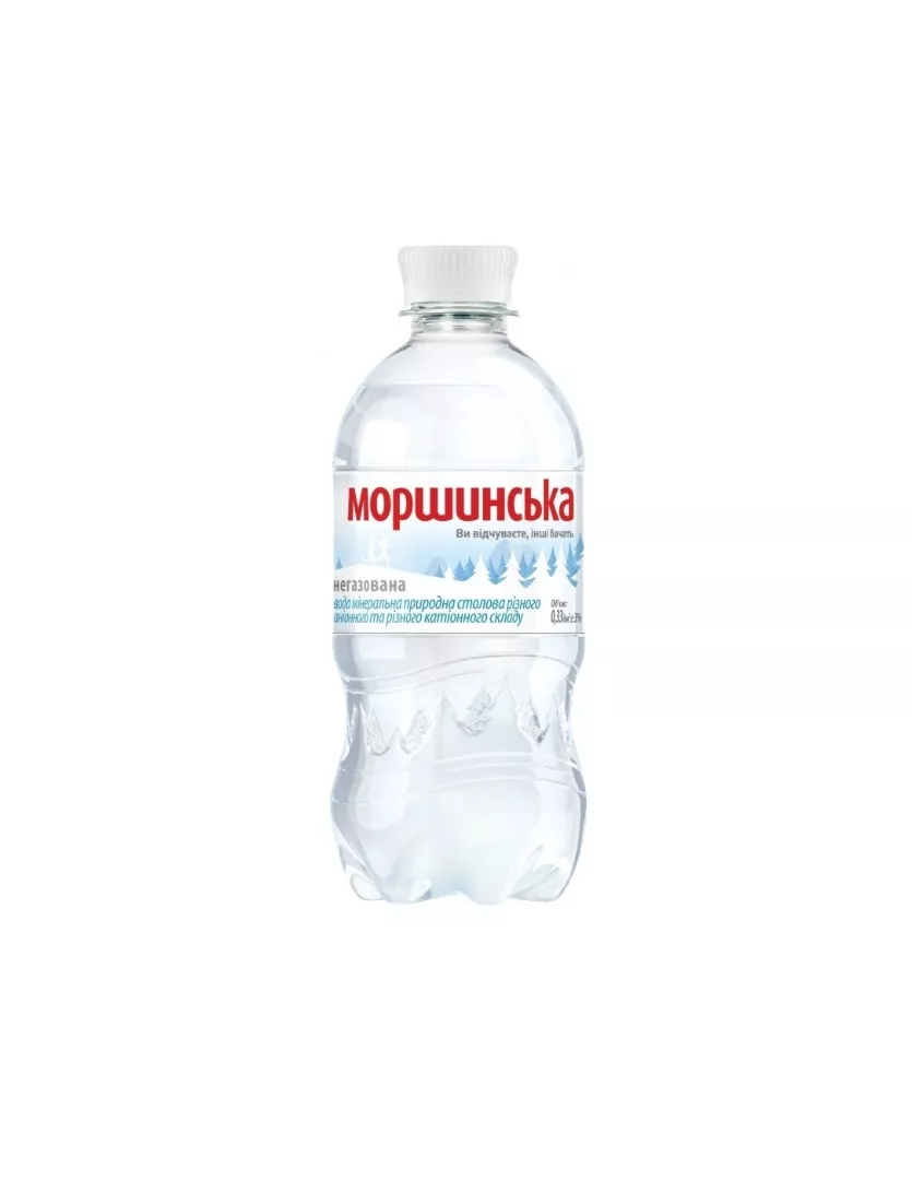 *Вода Моршинская минеральная негазирванная 0,33 л
