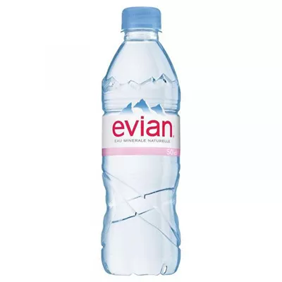 Вода Evian минеральная негазированная ПЭТ 0,5 мл