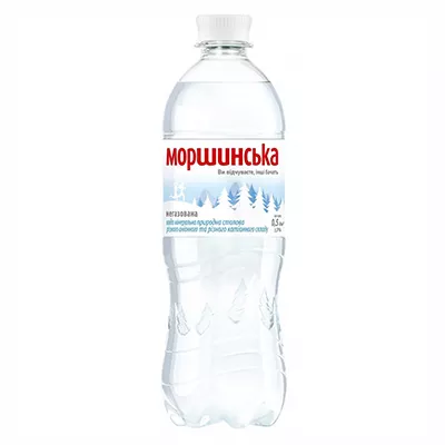 Вода Моршинская минеральная негазированная 0,5 л