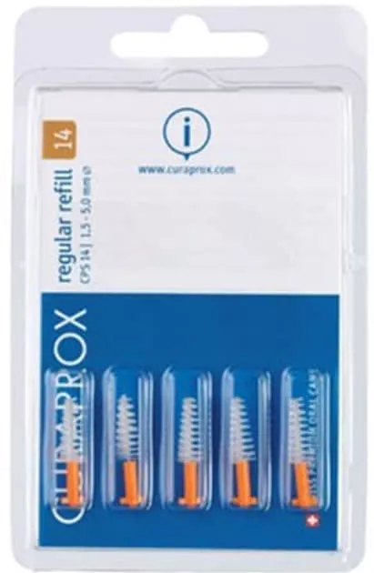 *CURAPROX йоржик міжзубний regular 1,4мм 5шт конічний