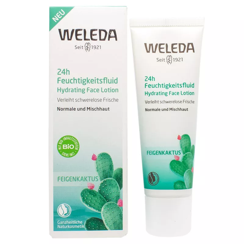*Флюид Weleda Кактус Опунция 24 часа увлажнения 30мл