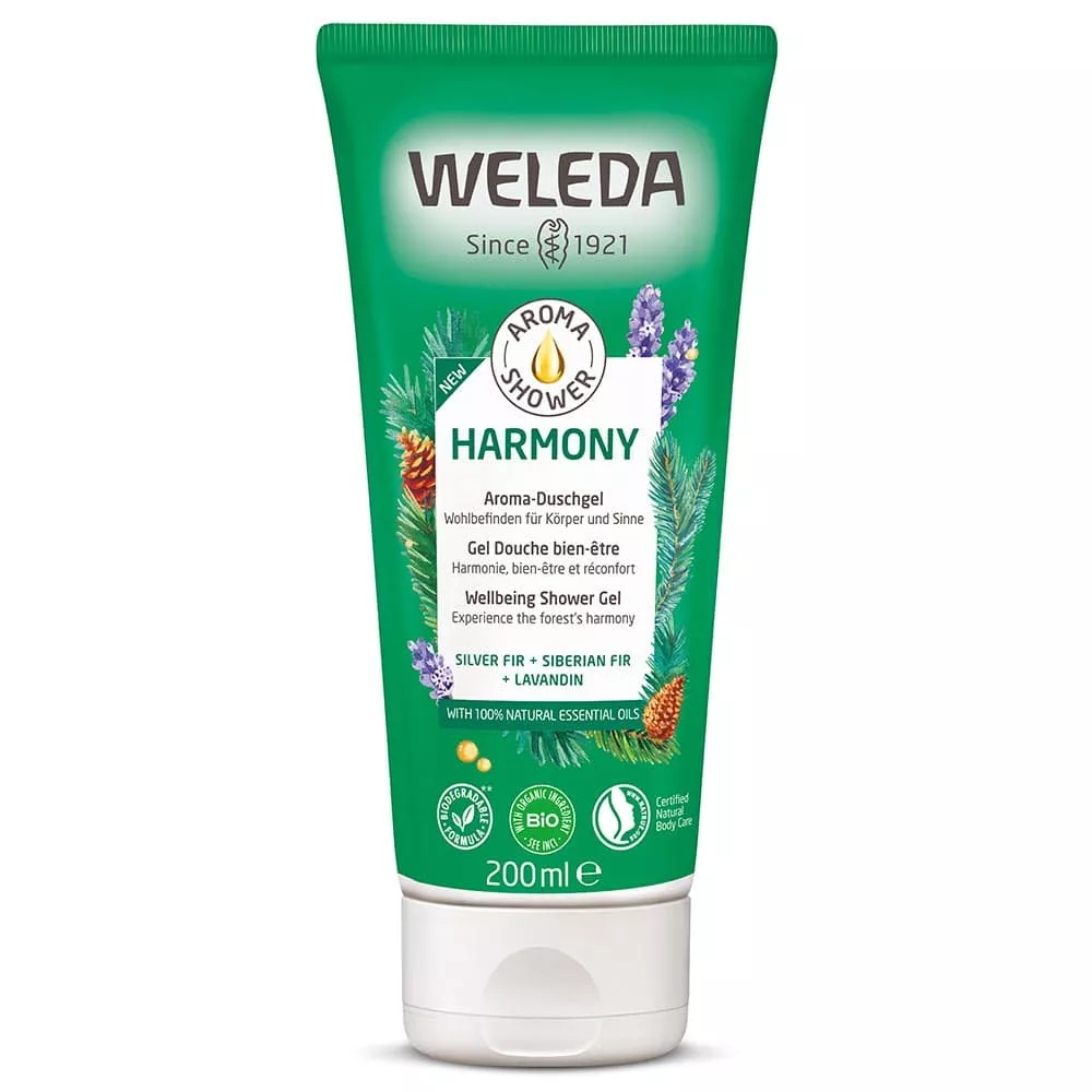 Гель Weleda для душа Арома Гармония 200 мл
