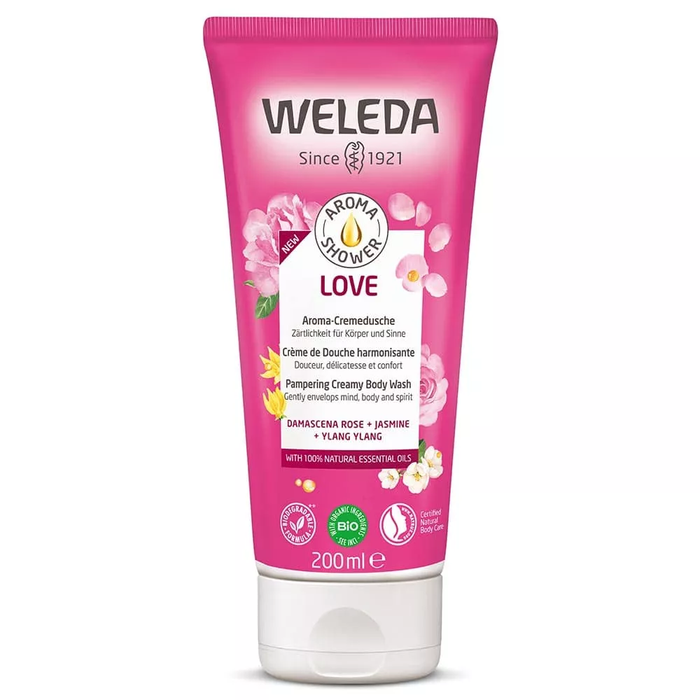 Крем-гель Weleda для душа Арома Любовь 200 мл
