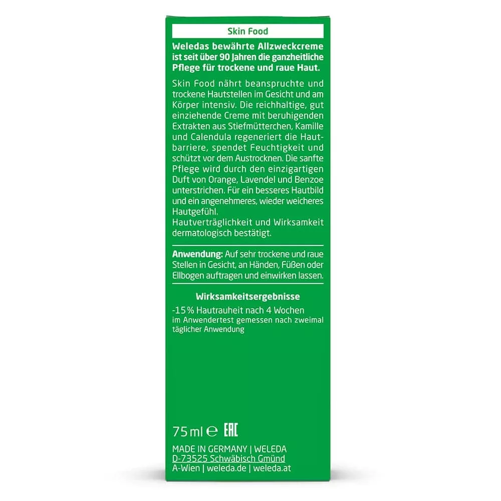 Крем Weleda Skin Food для лица 75 мл
