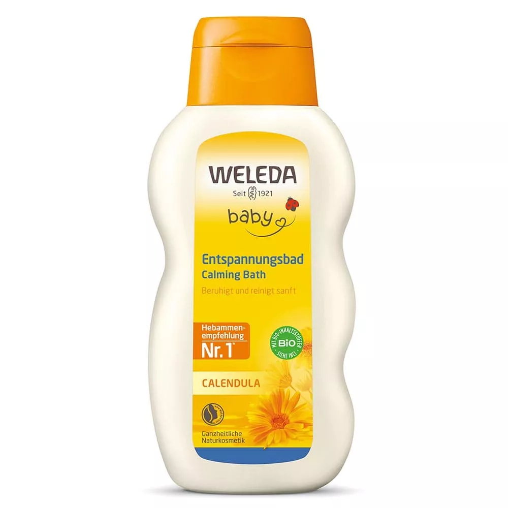 Средство для купания Weleda новорожденых Календула 200 мл