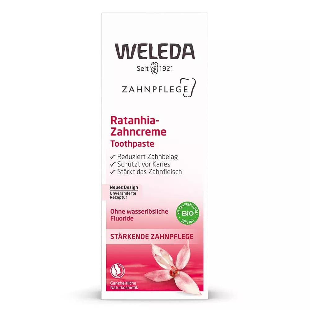 Зубная паста Weleda Ратания 75 мл