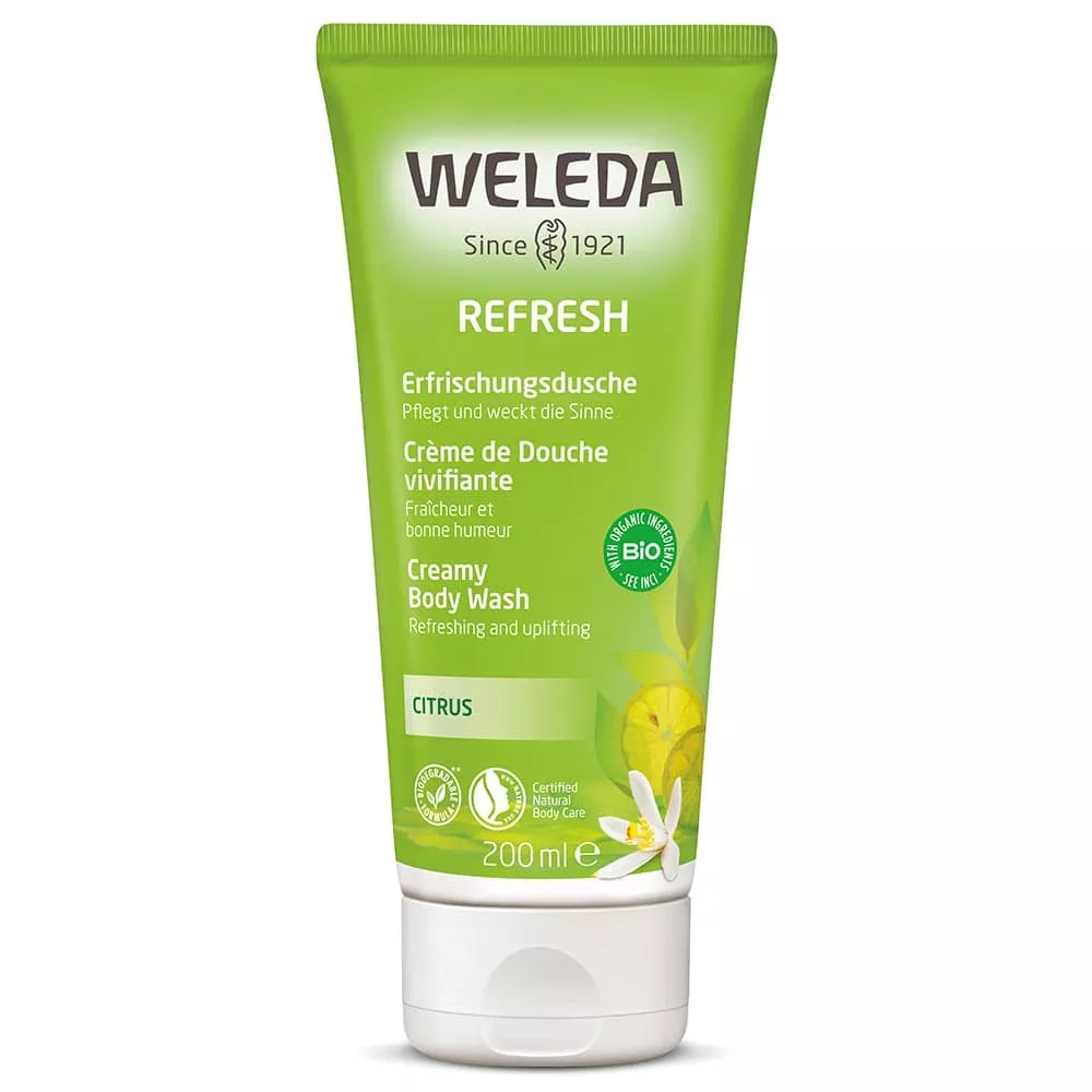 Гель Weleda для душа освежающий Цитрусовый 200 мл