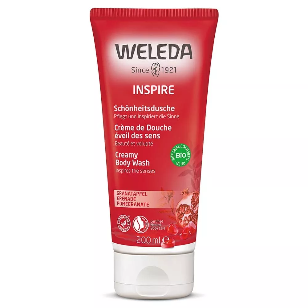 Гель Weleda для душа обновляющий Гранат 200 мл