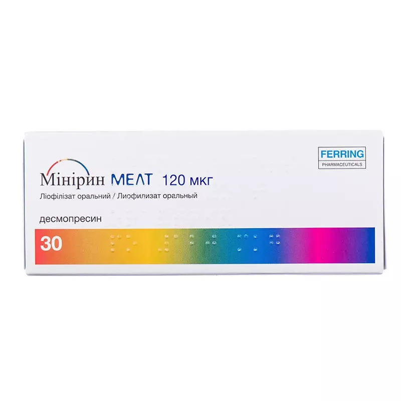 Минирин Мелт порошок по 120 мкг 30 шт. (10х3)