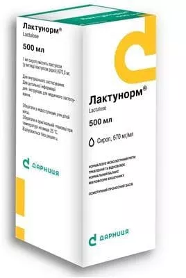 Лактунорм-Дарница сироп 670 мг/мл по 500 мл во флаконе 1 шт.