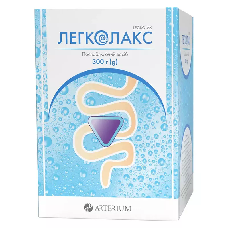 Легколакс порошок по 300 г в банке с мерной ложкой
