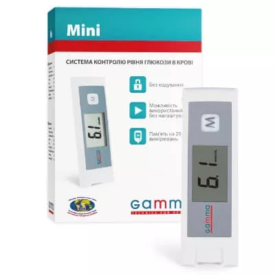 *Глюкометр Gamma Mini АКЦИЯ