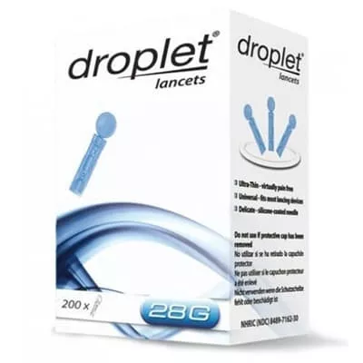 *Ланцеты Droplet 28G №200