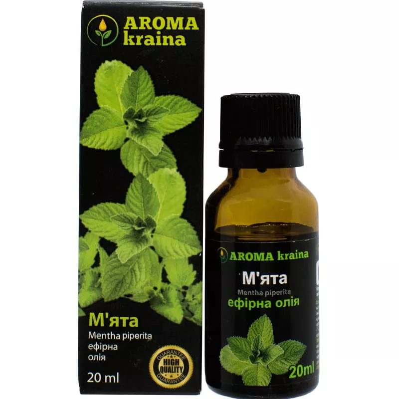 Масло AromaKraina эфирное Мята 20мл