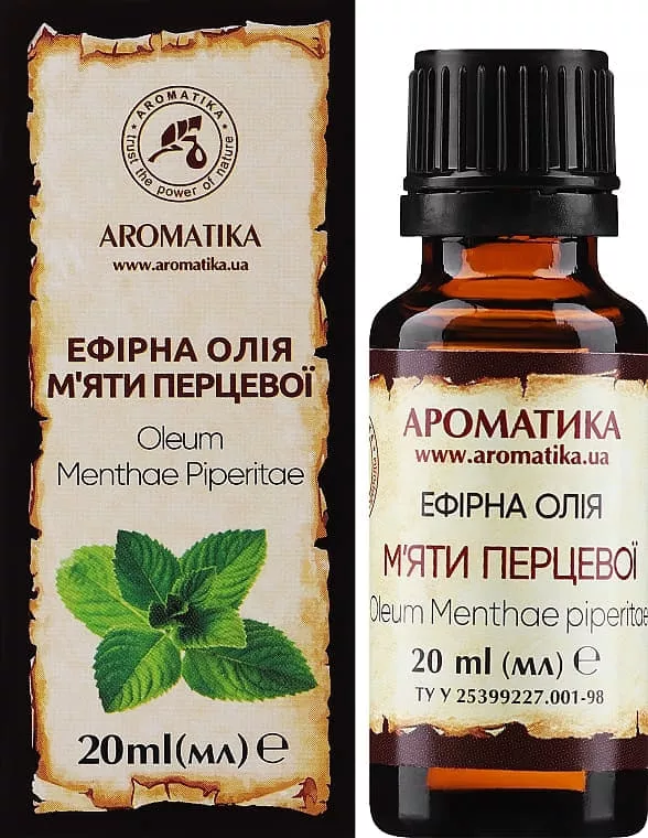 *Масло Ароматика эфирное мяты перечной 20мл
