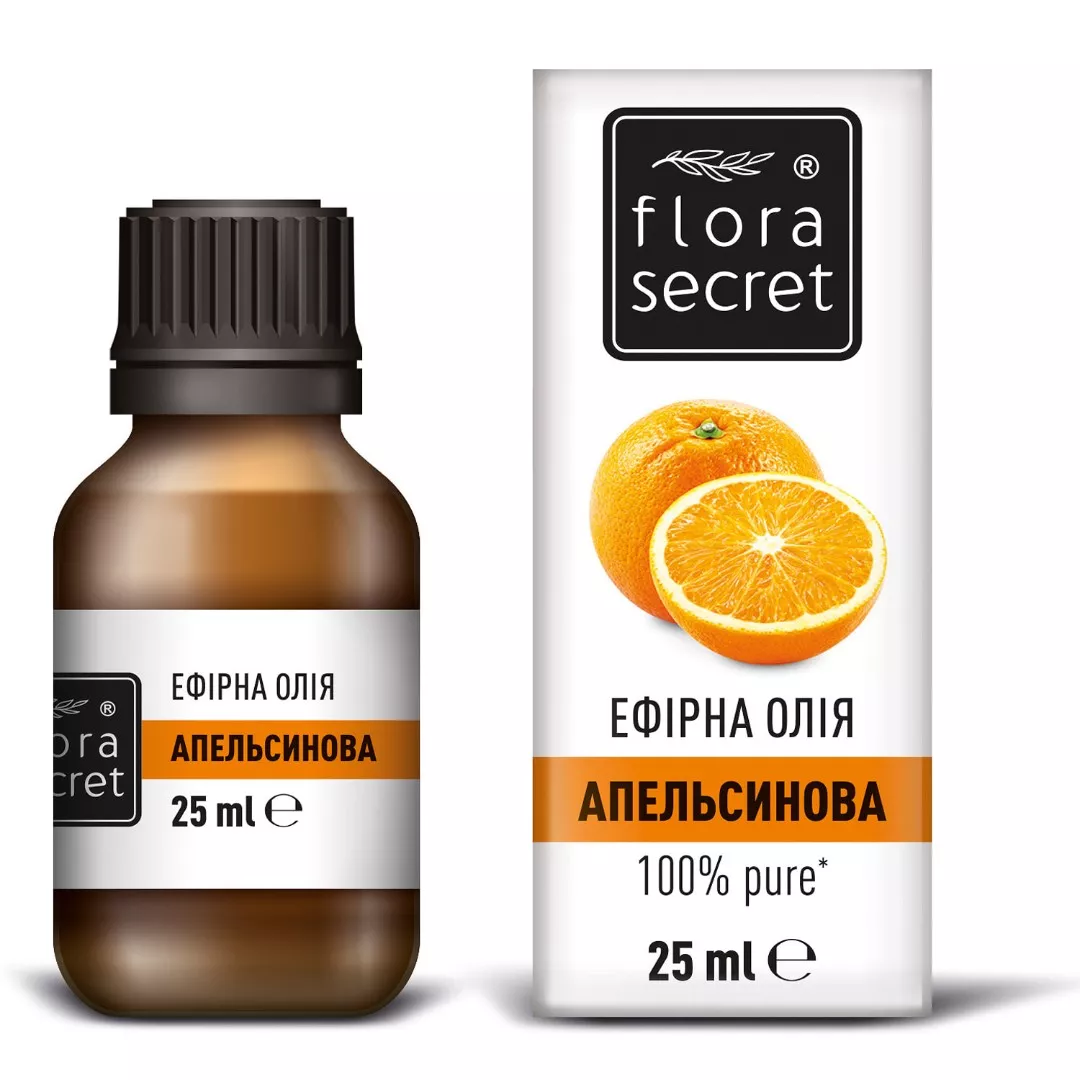 Масло FloraSecret эфирное апельсиновое 25 мл