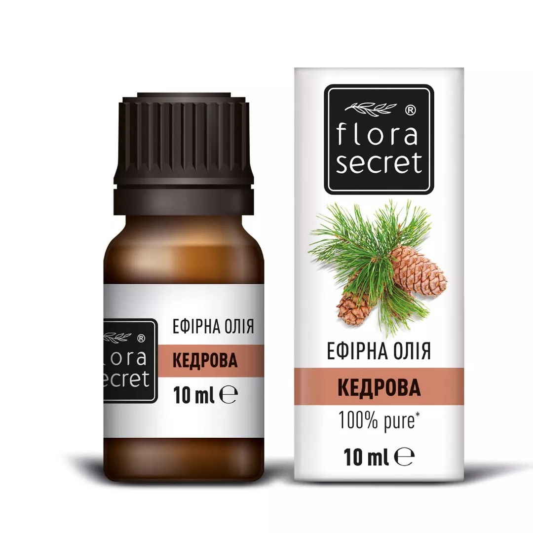 *Масло FloraSecret эфирное кедровое 10 мл