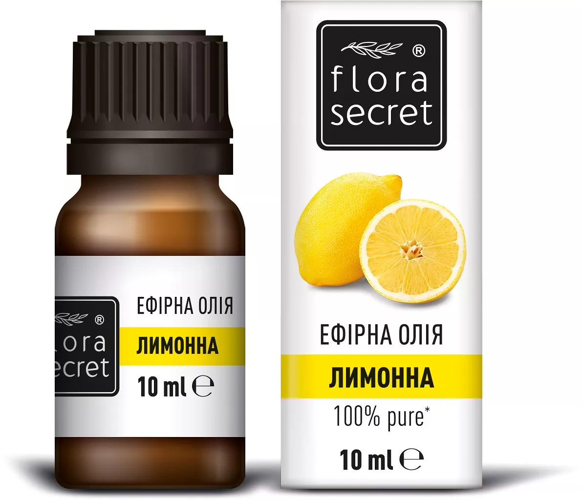 Масло FloraSecret эфирное лимонное 10 мл