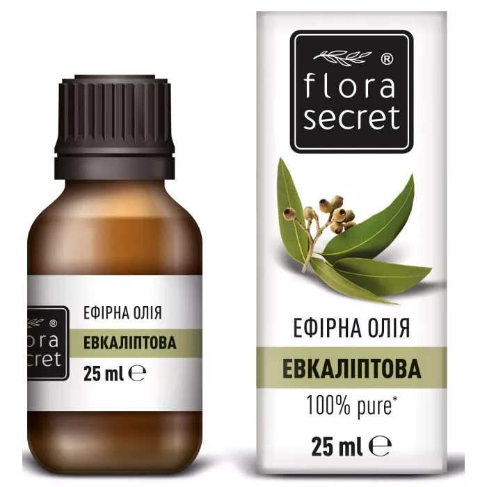 Масло FloraSecret эфирное эвкалиптовое 10 мл