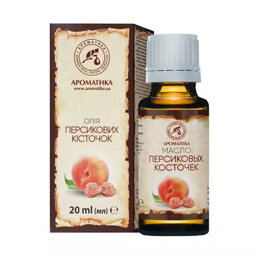 Масло Ароматика косметическое персиковых косточек 20 мл