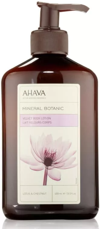 *Ahava Молочко для тела нежное лотос/сладкий каштан 400мл