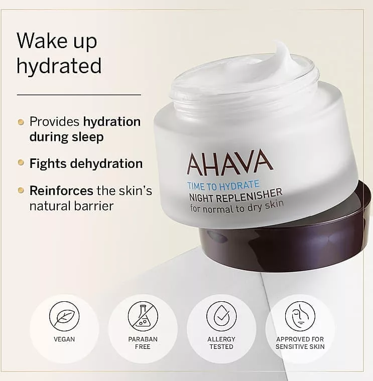 *Ahava Крем для лица ночной норм/сух. кожи восстанавливающий 50мл