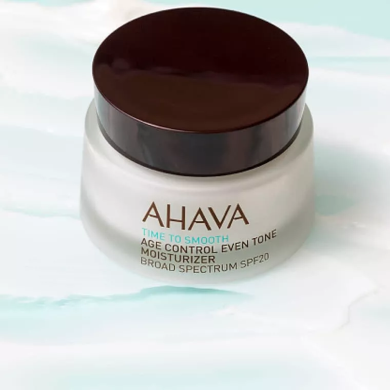 *Ahava Крем для лица омолаживающий увлажняющий, выравнивающий тон SPF20 50мл