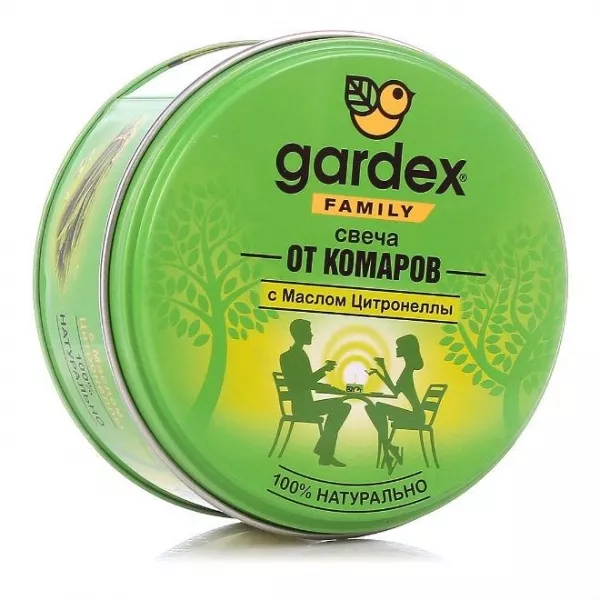 *Cвеча репеллентная GARDEX Family от комаров