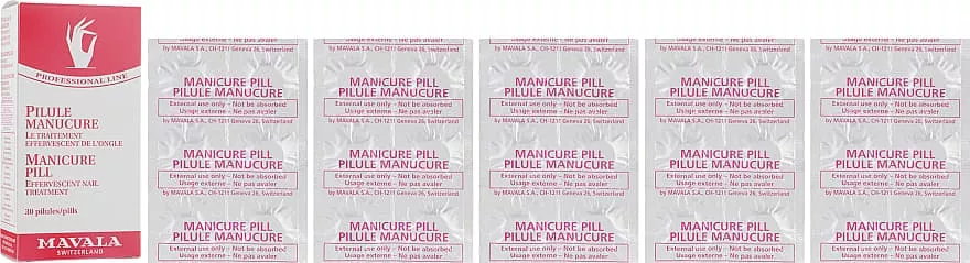 *Mavala90611 Таблетки д/маникюрной ванночки Manicure Pill
