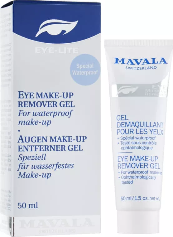 *Mavala94514 Гель для снятия макияжа с глаз 50мл