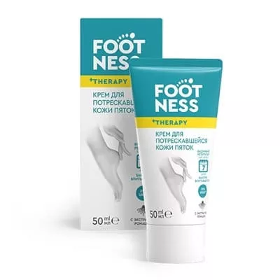 *Крем Footness восстан.д/потр.кожи пяток с 25% мочевины 50мл