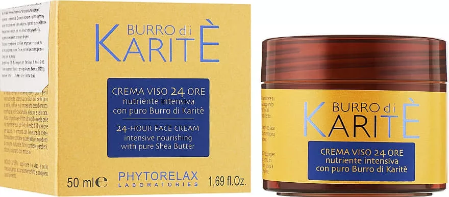 *Крем Harbor Phytorelax для лица Увлажнение 24 часа с маслом карите 50 мл