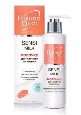 *Молочко д/снятия макияжа HD Sensit.Milk 180мл
