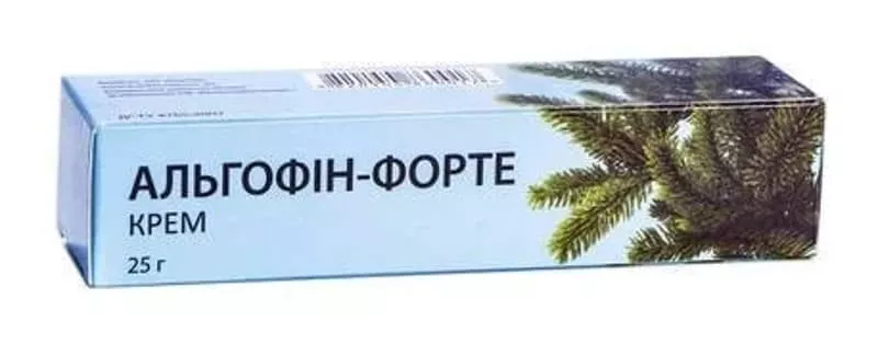 *Альгофин-форте крем 25г