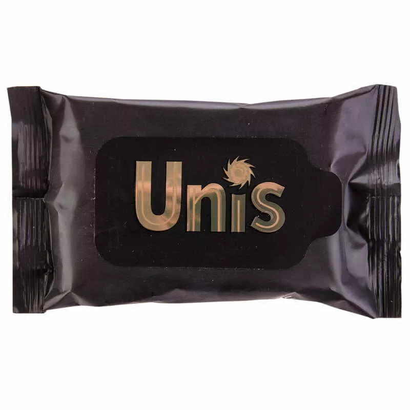 *Салфетки влажные UNIS антибактериальные Perfume Black №15