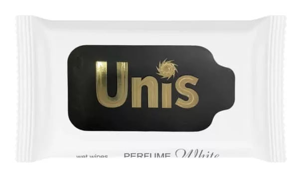 *Салфетки влажные UNIS антибактериальные Perfume White №15