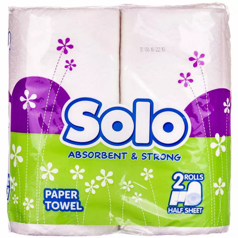 *Полотенца Solo Бумажные №2