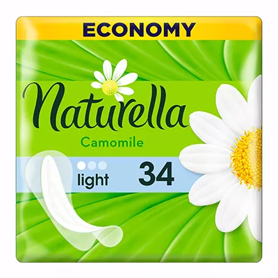 *Прокладки Naturella Ежедневные Camomile Light Deo №34
