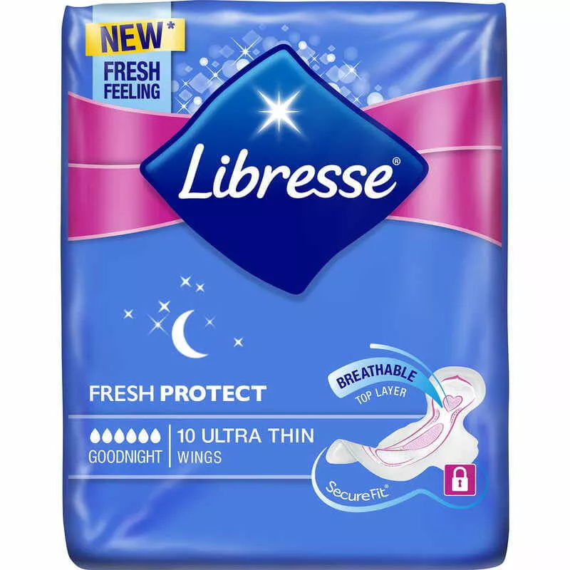 *Прокладки Libresse Ultra Goodnight Soft №10