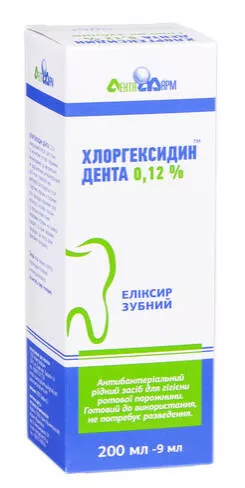 Хлоргексидин Дента 0,12% флак. 200мл Дентафарм