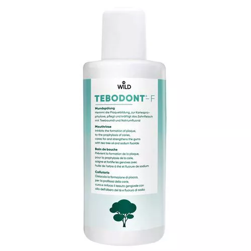 *Ополаскиватель Dr.Wild Tebodont-F полости рта с маслом чайного дерева 1,5% с фторидом 400мл