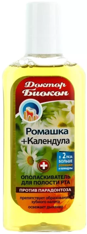 *Ополаскиватель Биокон полости рта ромашка-календула 250мл