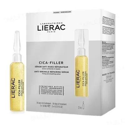 *Сыворотка Lierac Cica-Filler восстанавливающая против морщин 3*10 мл