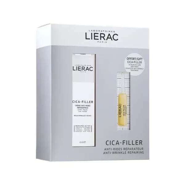*Набор LIERAC Сика Филлер (Сика-Филлер крем  40мл + Сика-Филлер сыворотка 10мл)